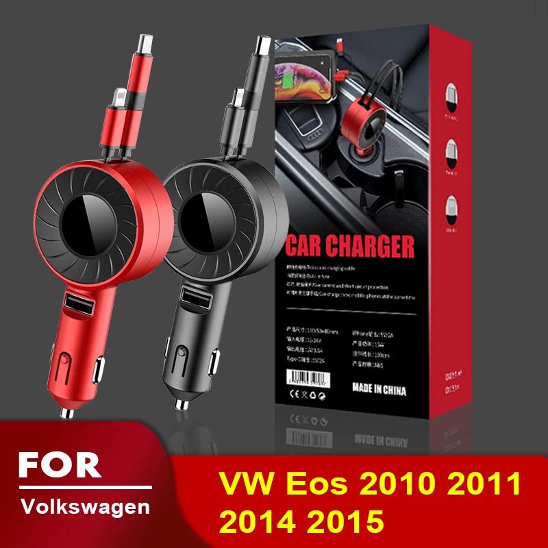 

USB Type C Car Charger for iPhone Android HUAWEI HONOR Xiaomi POCO Redmi Samsung Galaxy Realme UMIDIGI for Volkswagen VW Eos