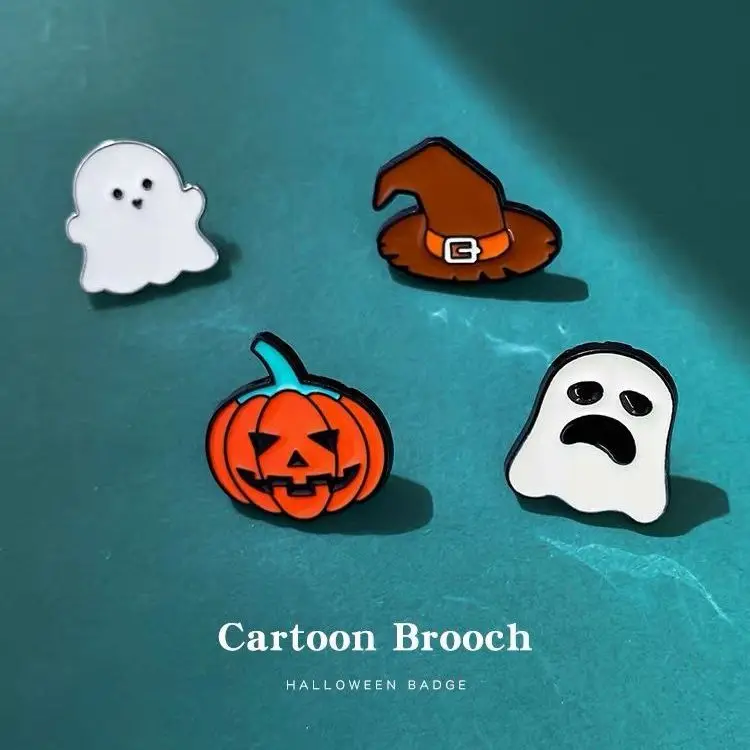 

Искусственные значки в виде тыквы, призрака, нагрудные значки, декоративная одежда, аксессуары для фотографий
