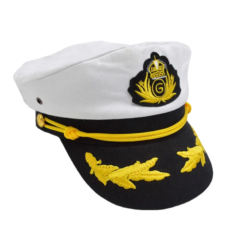 

Casual Cotton Navy cap for Men Women Cosplay Uniform Captain's Cap Military Hats Sailor Army Cap Unisex Beret Casquette Sunhat