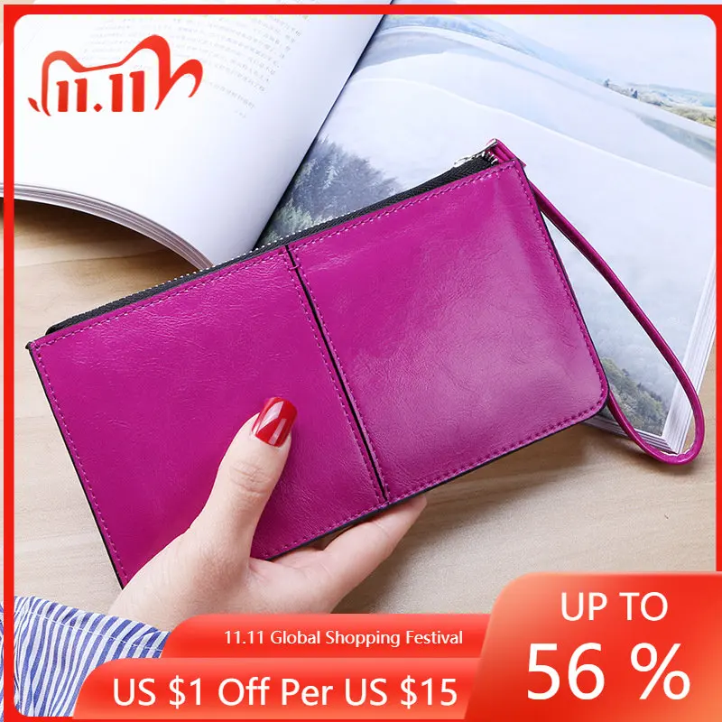 

Luxury Women's Wallet Ladies PU Leather Long Women's Mobile Phone Bag Card Bag Handbag Fashion Convenient Wallet Women Carteras
