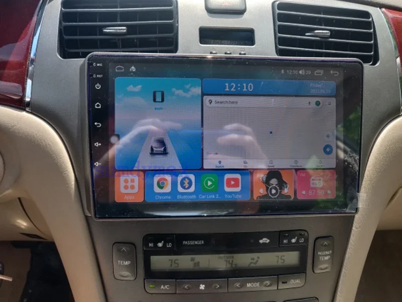 9-дюймовый автомобильный адаптер DVD для Android рамка Toyota Windom Lexus ES300 2Din большой экран