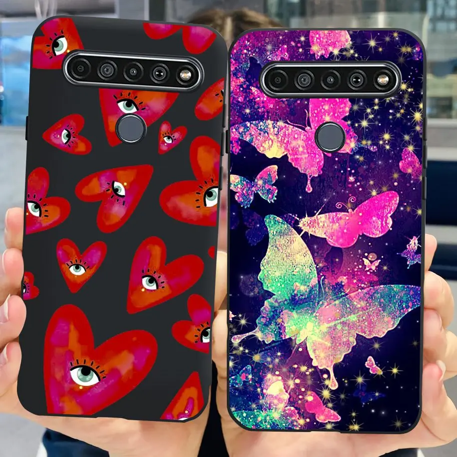 Для LG K51S 2020 Φ LMK510EMW чехол силиконовый чехол Модный Бабочка Мягкий чехол для телефона LG K41S LMK410EMW K 41S K 51S Capa