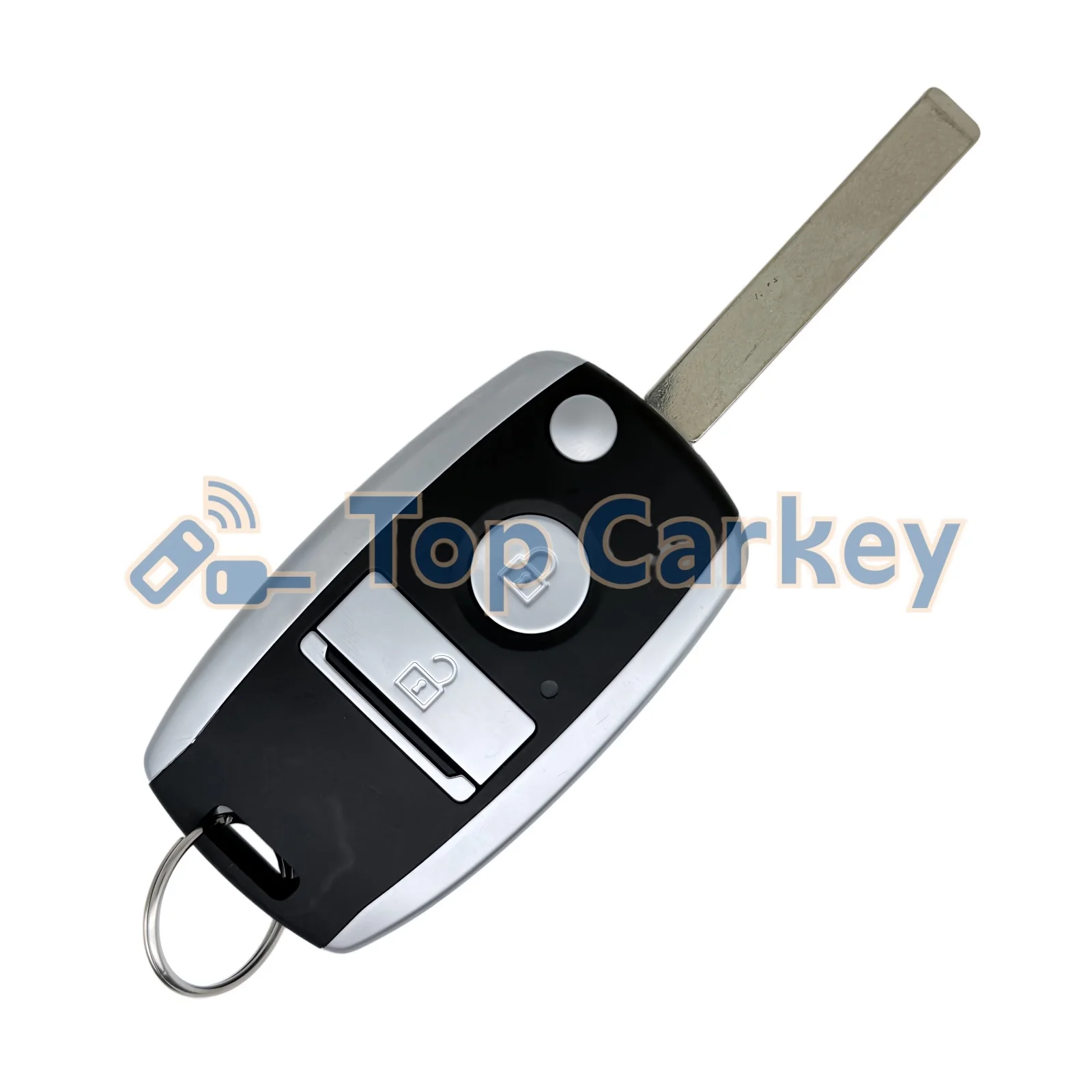 Фото Оригинальный выкидной ключ-пульт TopCarkey K32551A 433 МГц для Dongfeng DFAC Dolika D5 D6 Captain K6 K7 T3 T5 Yufeng V9 E-Travel №5