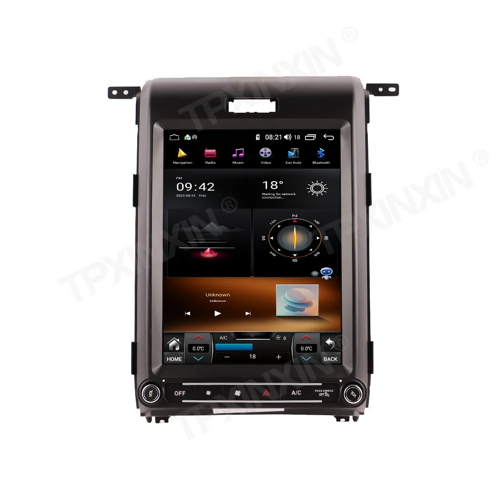 Радио Coche с Android Auto для Ford F150 Raptor 2015 2016 2017 2018 2019 автомобильный GPS-навигатор