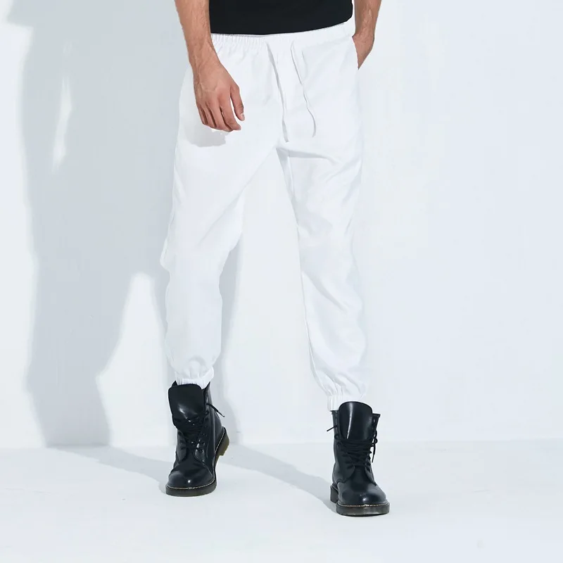 

Брюки мужские повседневные свободного покроя, Модные дышащие шаровары с кулиской, пикантная уличная одежда в стиле хип-хоп для скейтборда, ...