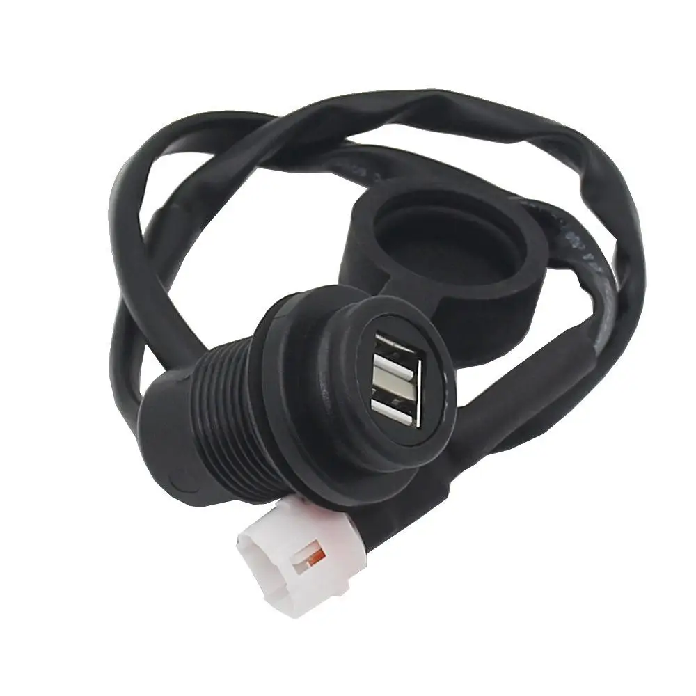 Фото USB-разъем для мотоцикла, простая в использовании зарядная розетка, премиум-аксессуар для Yamaha Tracer 900 XSR900 MT-09 SP №2