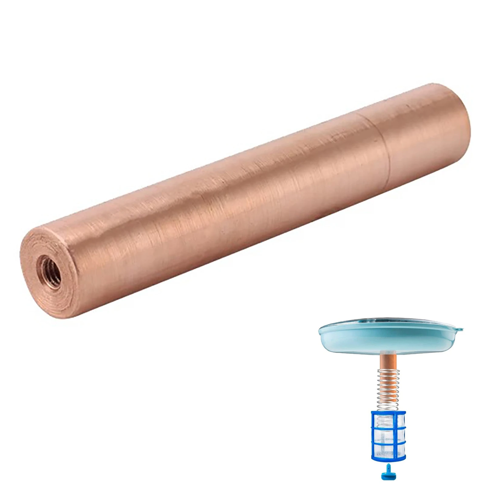 

Solar Copper Anode Solar Swimming Pool Inhibits Algae Ionizer Replaceable Core Copper Ion And Purification Rod Suitable For