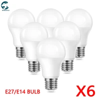 6pcslot e27 led bulb ac 220v 110v 120v dc 12v 85v smd2835 3w 6w 9w 12w 15w 18w 20wled lamp saving led bulbs for outdoor light