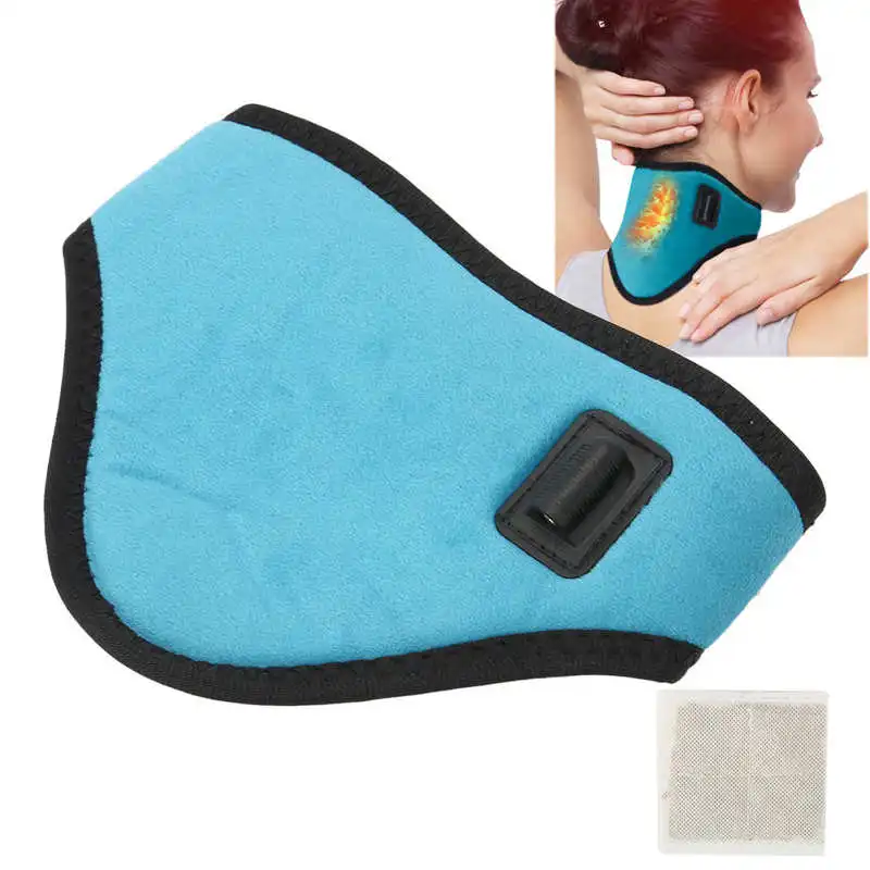 

Adjustable Neck Heating Pad Temperature Adjustable Portable Soft Mirco Velvet Pain Relief USB Heated Neck Wrap Correction