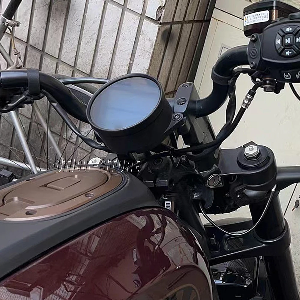 Для Sportster S алюминиевый руль крепление на ручку зажим удлинитель аксессуары для