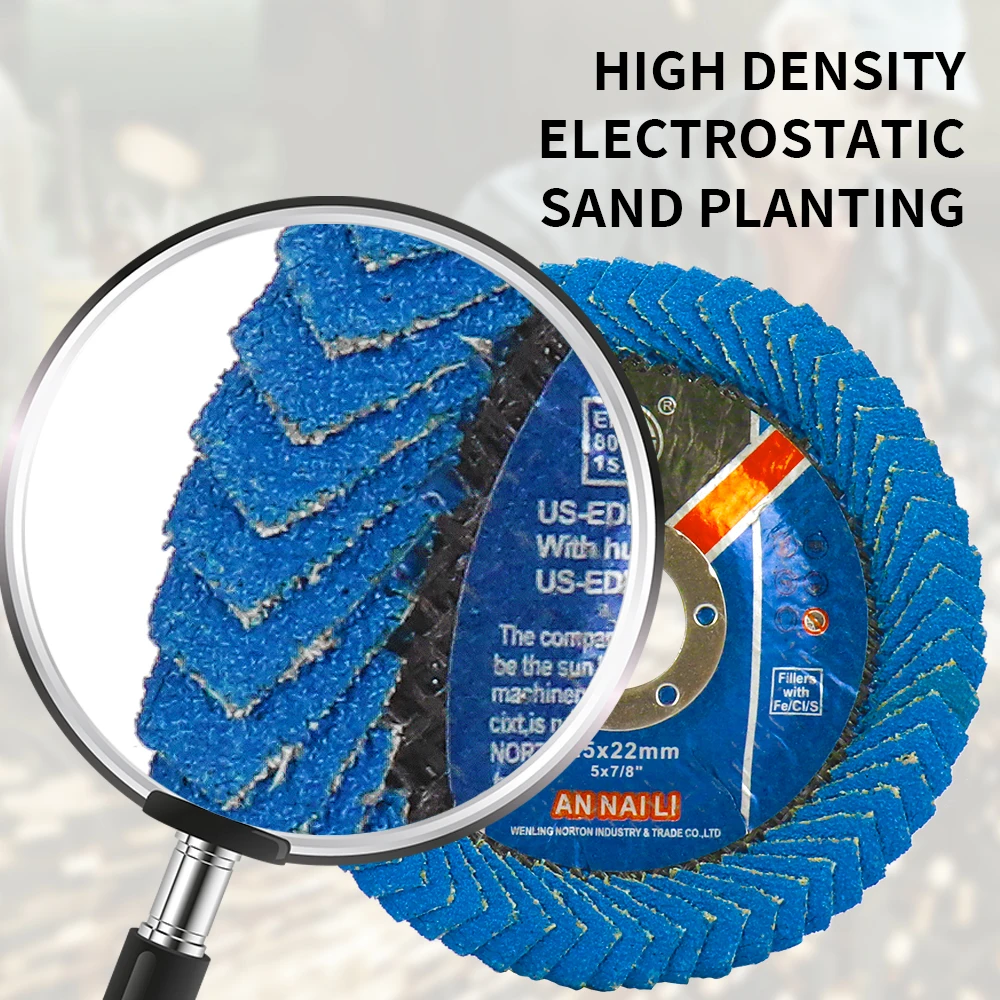 Абразивные Лепестковые Диски 100/115/125 Мм Зернистость 60 Керамика Оксидные