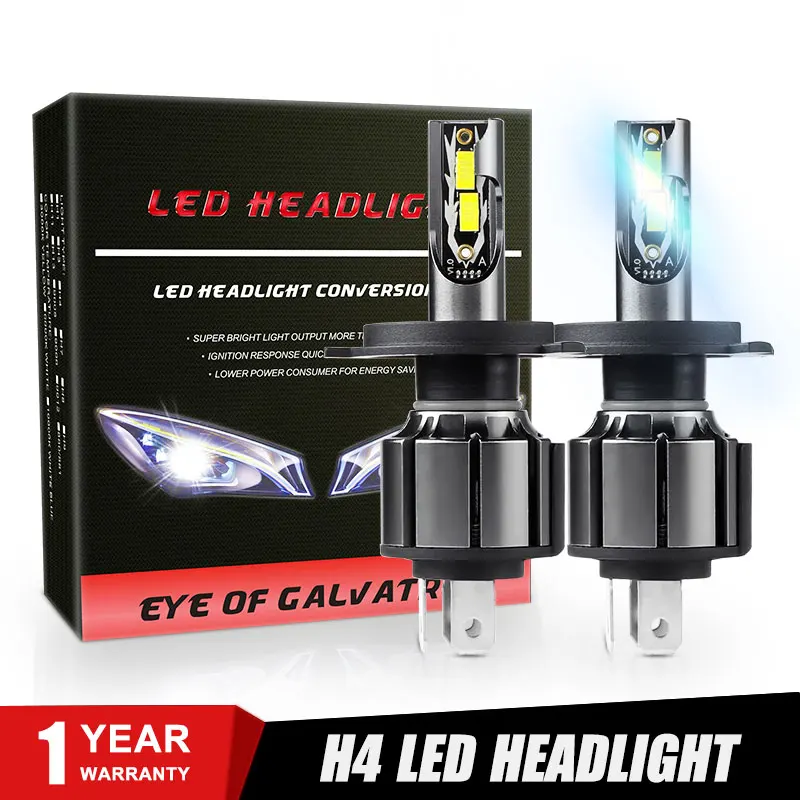 

Лампа светодиодная для автомобильных и мотоциклетных фар, 6000 лм, 9005 к