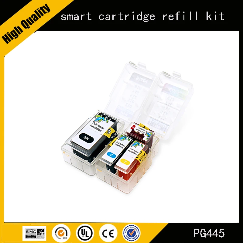 

Einkshop 445 446 Smart Cartridge Refill Kit For Canon Printer Cartridge PG 445 CL 446 445XL 446XL Ink Cartridges PG445