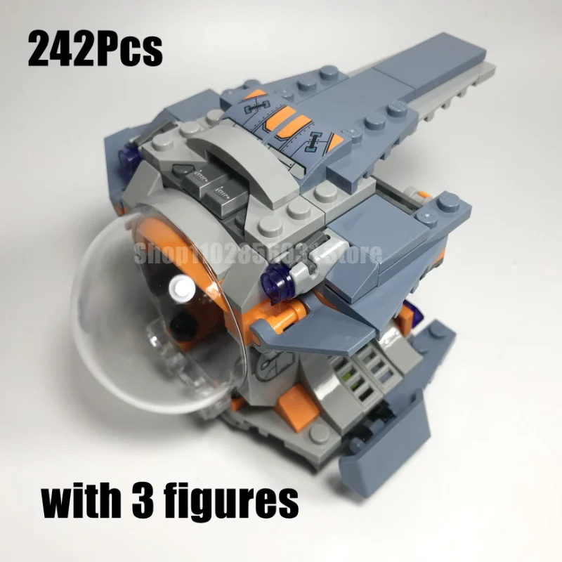 242 шт. Детский конструктор оружие