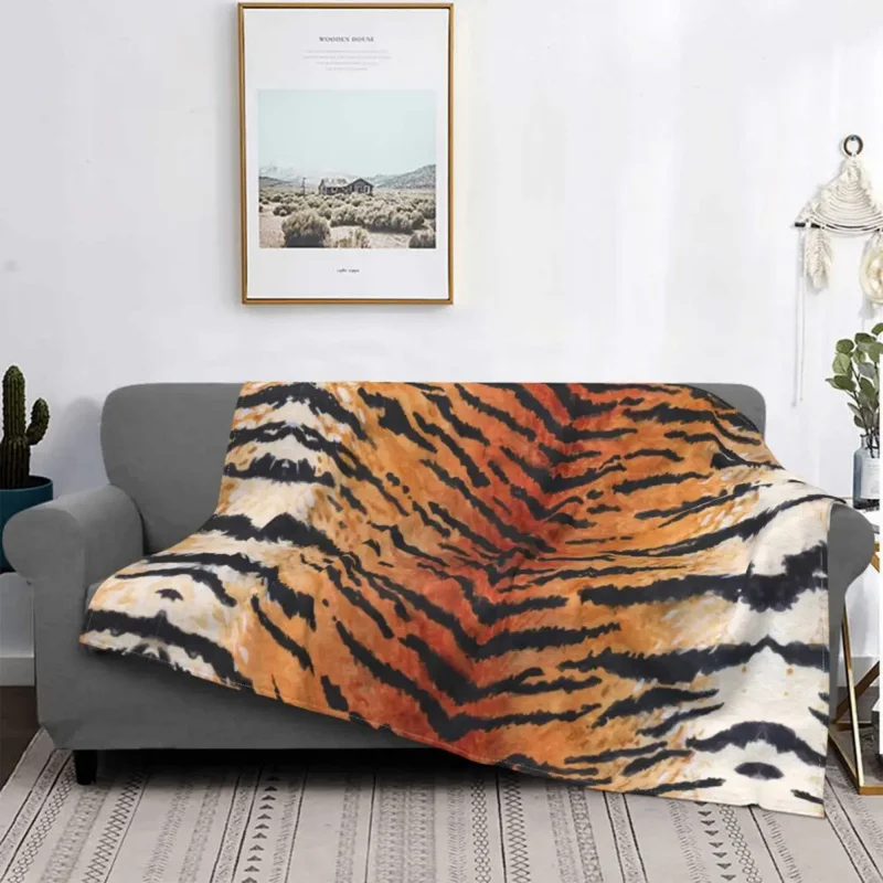 

Теплое одеяло в виде животного из кожи тигра, мягкие флисовые фланелевые одеяла с 3d рисунком для спальни, автомобильного дивана, осенний ковер, тонкое одеяло