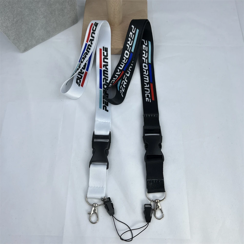 

Car Keychain Hanging Neck Anti Lost Rope Colorful Performance Logo For Honda Bmw Mazda Jeep Ford Chevrolet Toyota VW Accessories