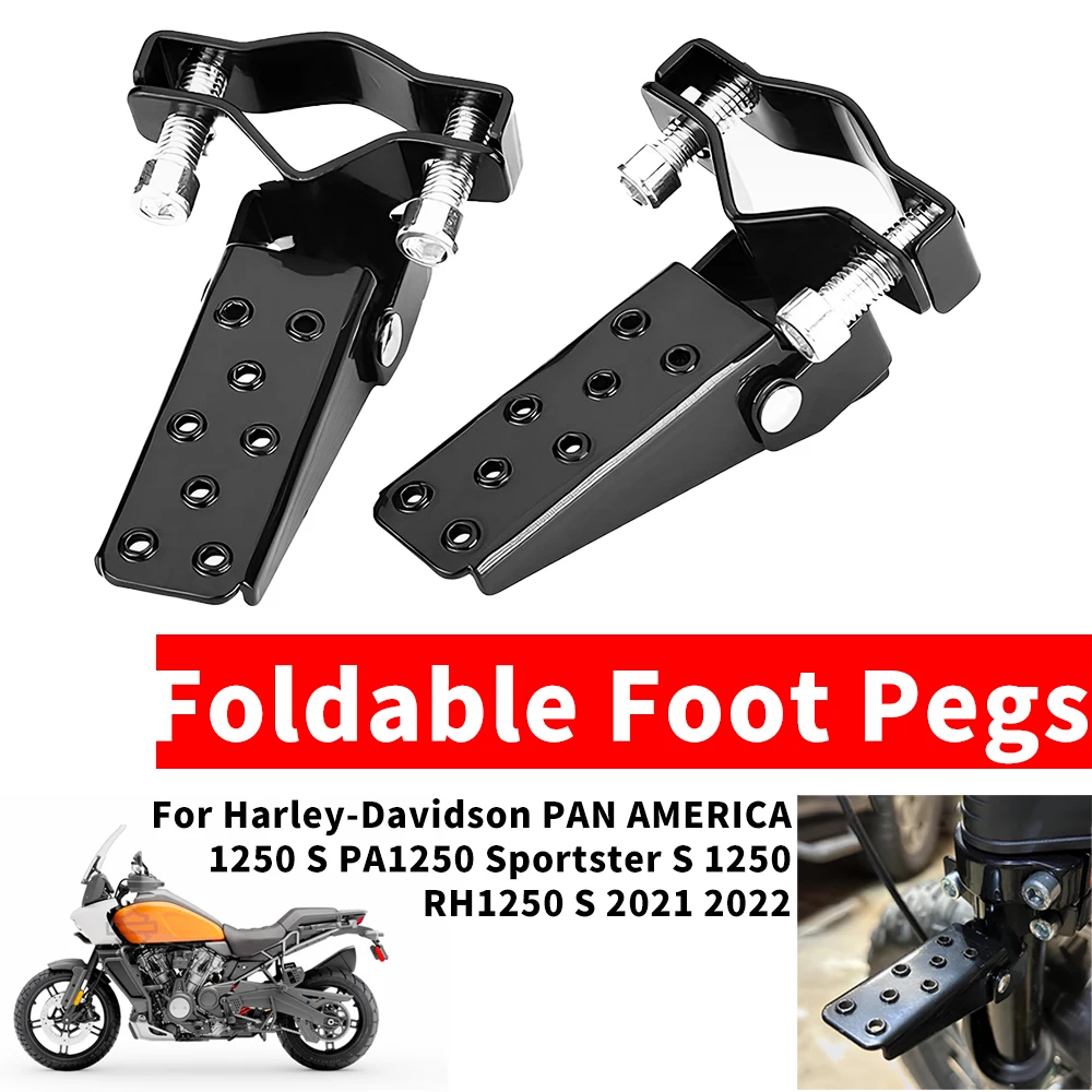 Для Harley-Davidson PAN AMERICA 1250 S PA1250 Sportster Fit черный мотоциклетный пассажирский ножной