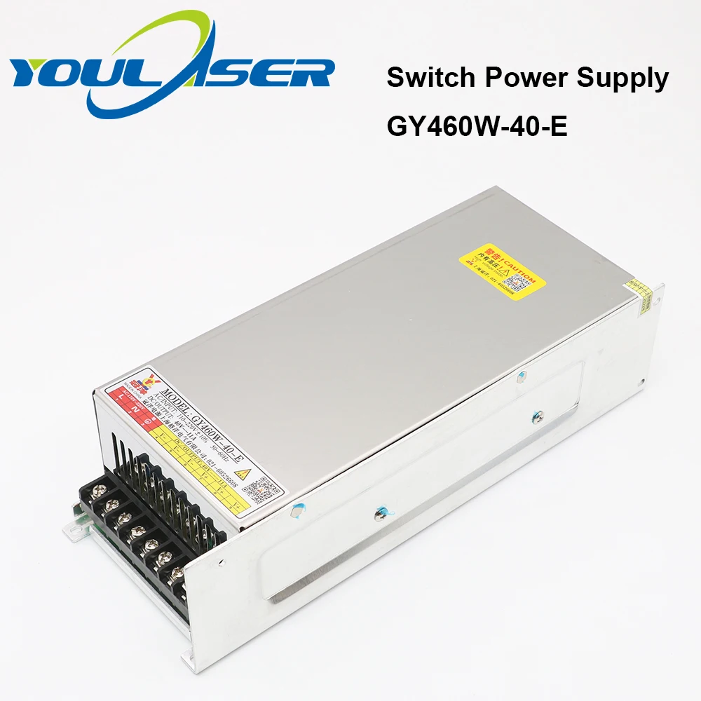 

Guanyang Switch Power Supply 40V 11A 460W for 57 Stepper Motor Driver CNC Laser Engraving Cutting Machine GY460W-40-E