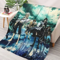 bungou stray dogs throw blanket flannel soft bed blankets bed and sofa sheetssofa covers all season bedroomoutdoor camping
