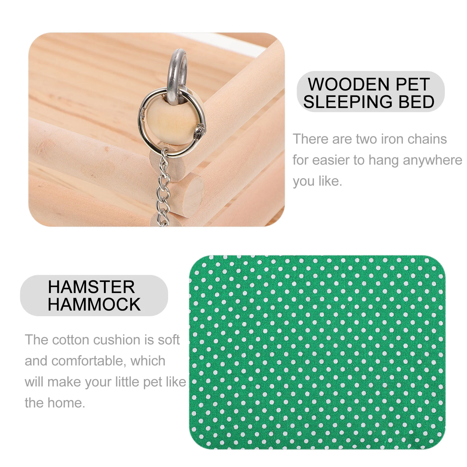 Гамак для хомяка игрушка игрушки кролика деревянная хижина гнездо маленьких