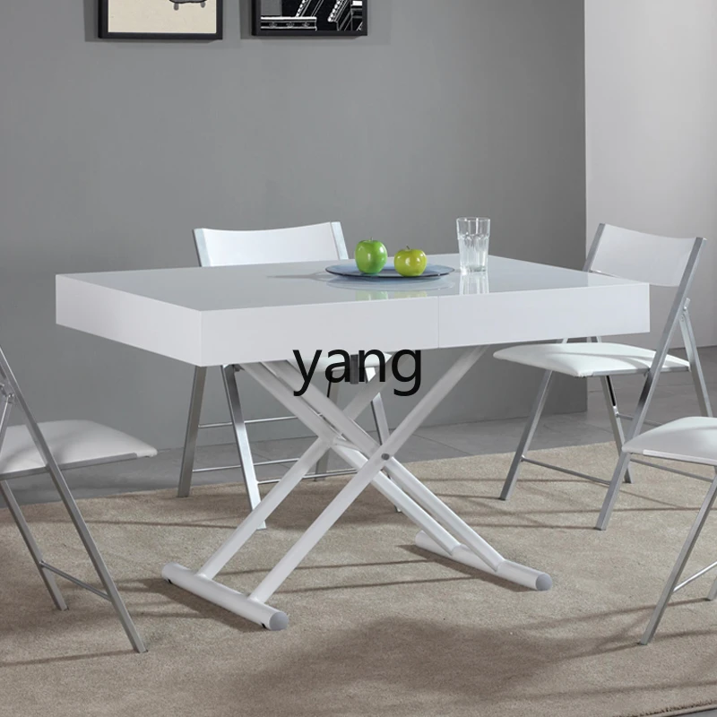 LXL многофункциональный подъемный журнальный столик двойного назначения для