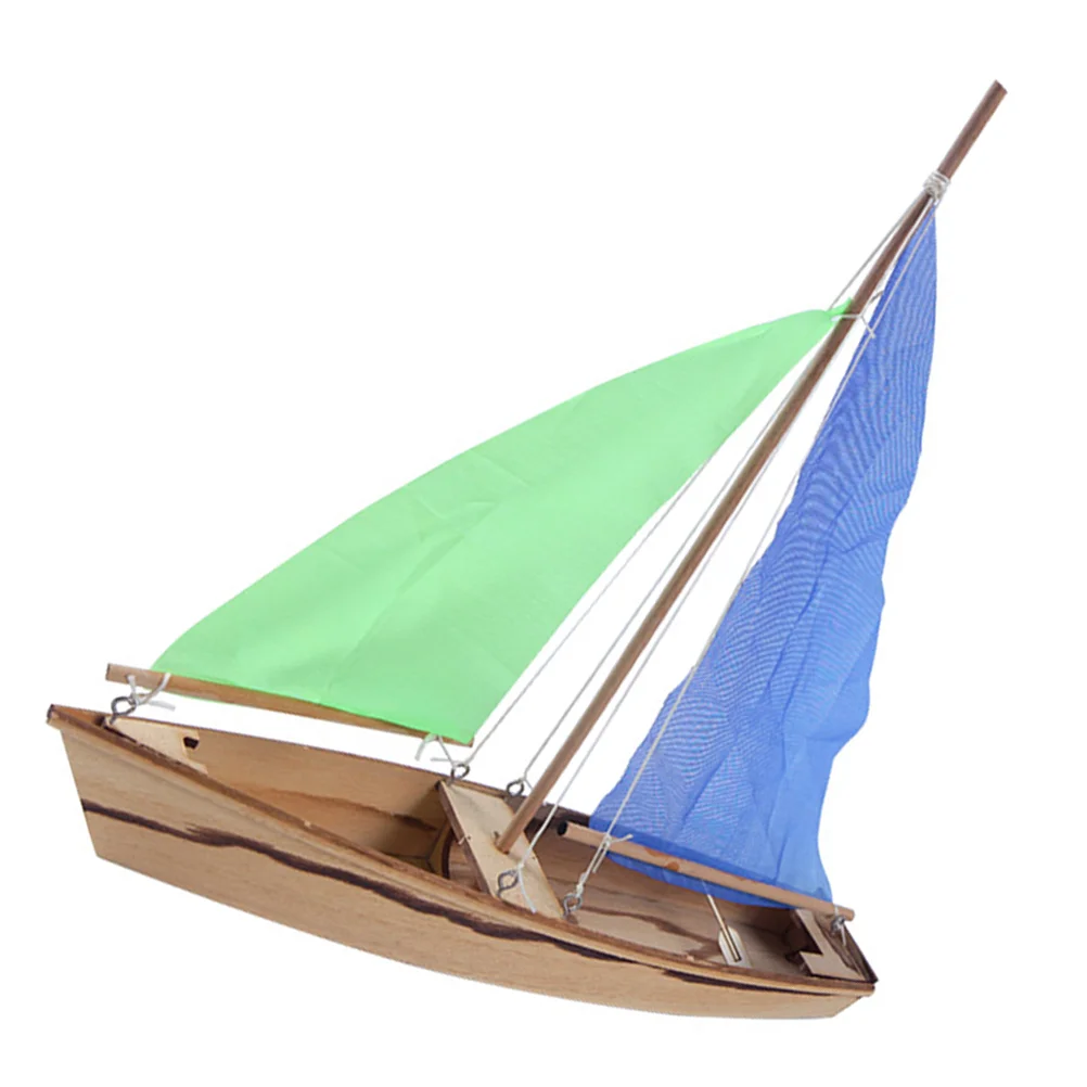 

Sailing Model Self-Assembling Wooden Sailboat Decor DIY Mold Craft Assembly Toys Handcraft Ship Ornament Kids Woodcraft Puzzles