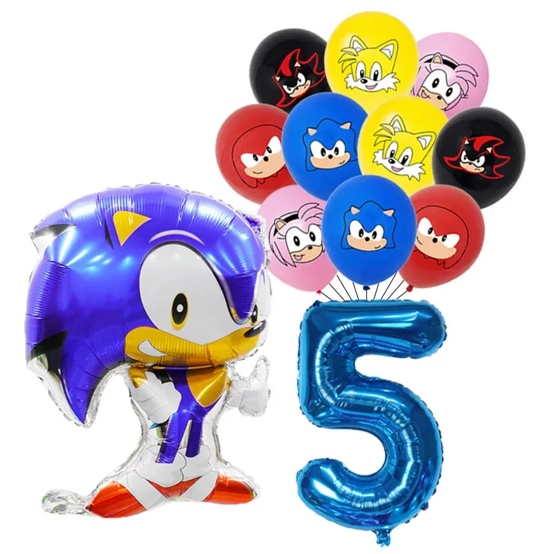 

Набор воздушных шаров Sonic The Hedgehog для дня рождения