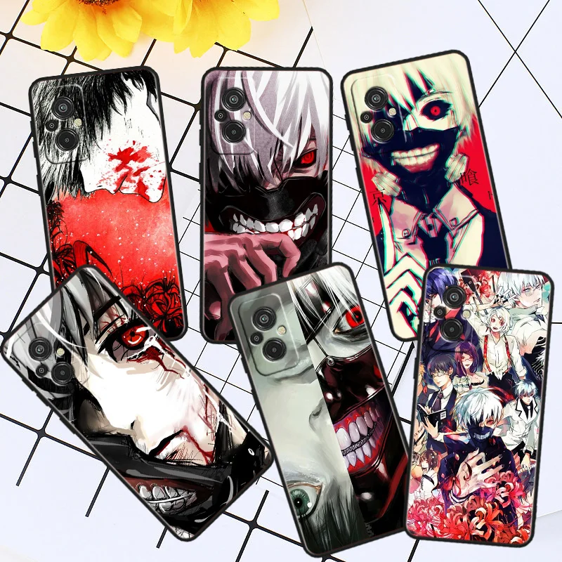 

Anime Tokyo Ghoul Japan Phone Case For Xiaomi Redmi K60E K60 K50G K50 K40S K40 K20 S2 6A 6 5A 5 Pro Ultra Black Soft Cover