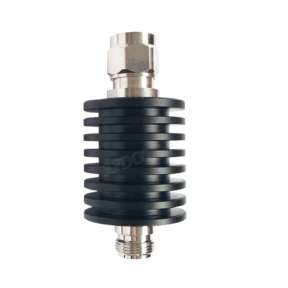 Атенюатор типа N-JK 30 Вт DC-3 ГГц/4 ГГц 1/2/3/5/6/10/15/20/30/40/50 дБ штекер N с гнездом RF