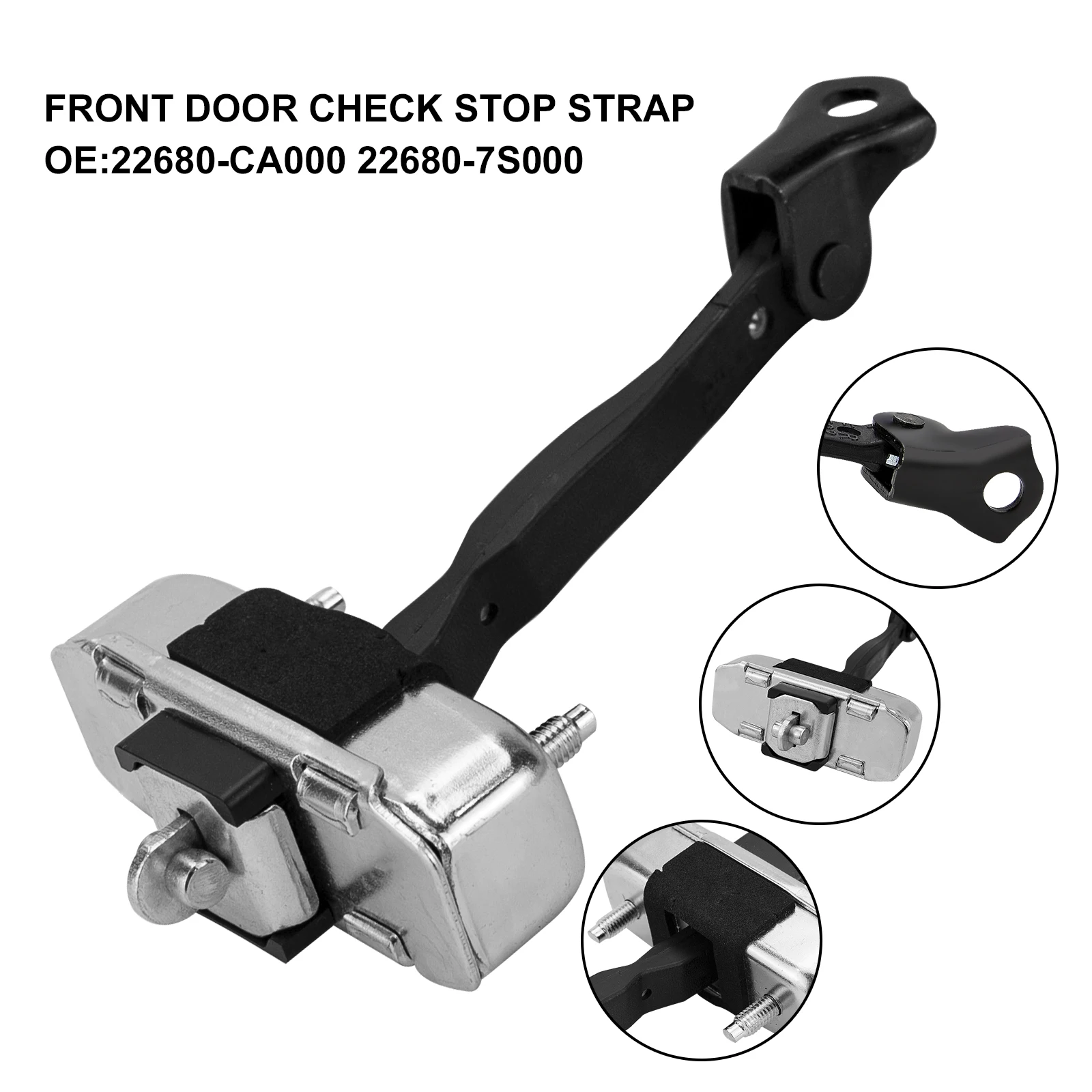 

Car Door Stay Check Strap Stopper Front Left For 2003-2010 Toyota Sienna