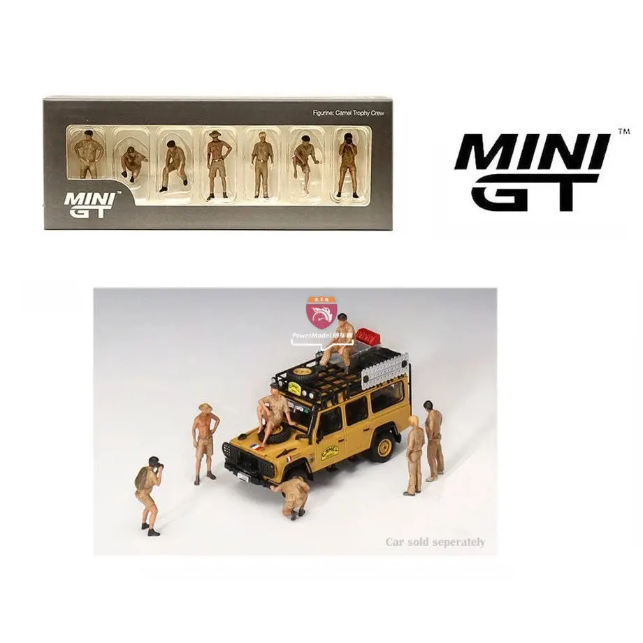 Фото 1:64 Camel Trophy Crew фигурка модель AC17 литая под давлением миниатюрная модель автомобиля, украшения для взрослых, подарки на фестиваль для детей №2