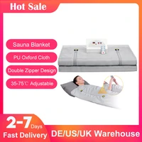 fat burning sauna blanket slimmin for weight loss spa detox infrarred romote control heating blanket for home body shaper euus