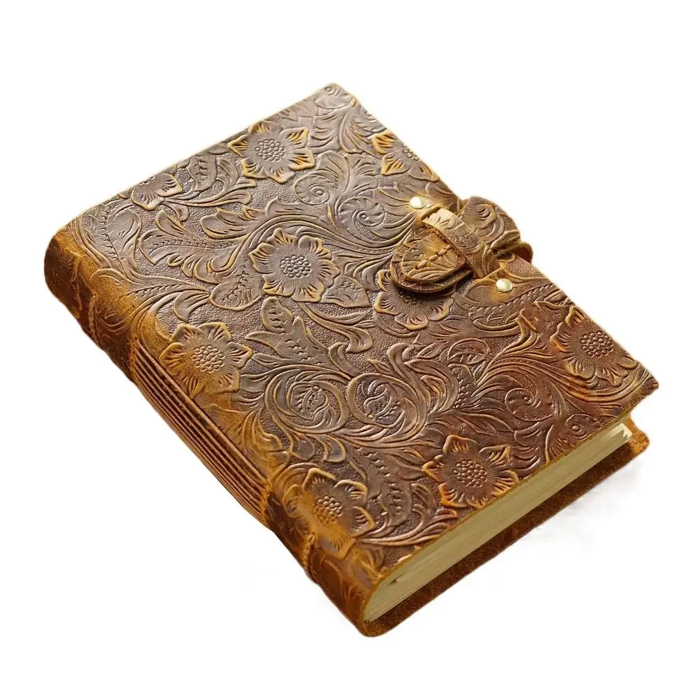 

Кожаный журнал Sketchbooks коричневый