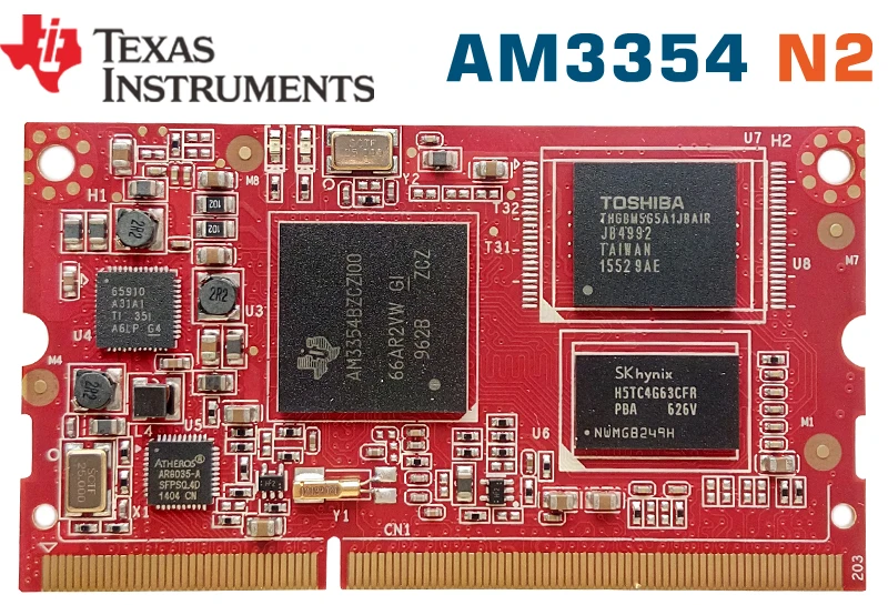 

Материнская плата AM3354, промышленный шлюз AM335x, модуль с черным сердечником beaglebone AM3358