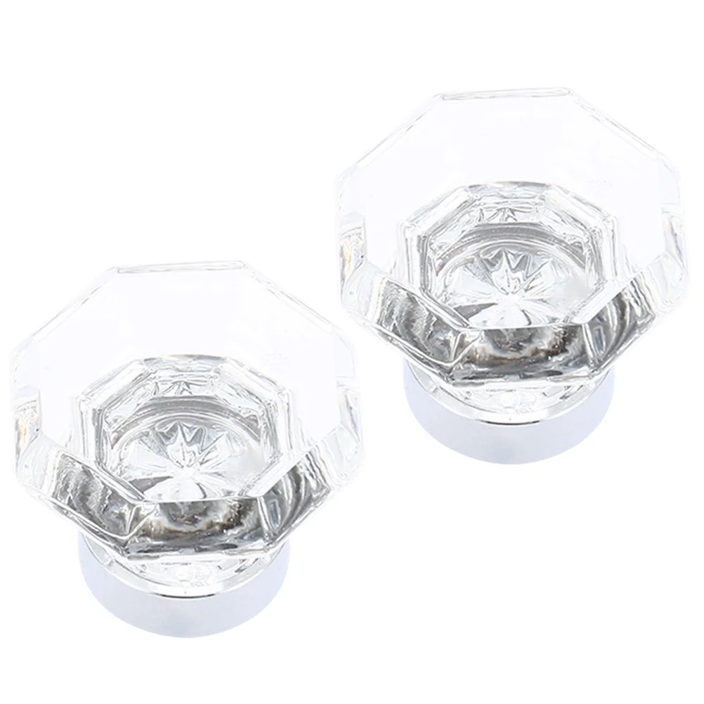 

Knobs Crystal Knob Drawercabinet Dresser Handlepull Drawerswardrobe Door Handles Cupboard Octagon Diamond Bookcase Clear
