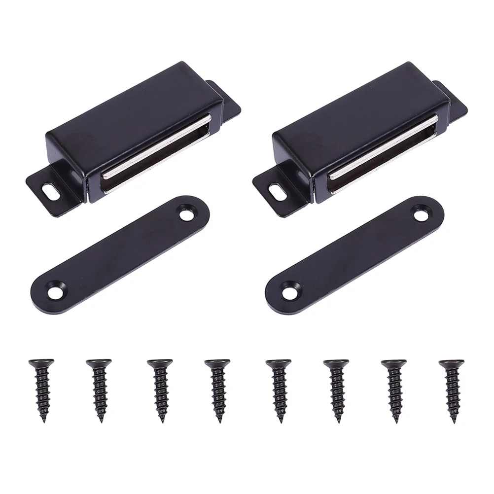 

4pcs Magnetic Door Catch Stainless Steel Cabinet Door for Cupboard Wardrobe