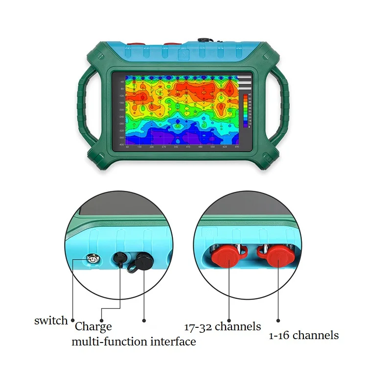 

Geophysical Equipment 2D/3D Deep Underground Water Detector For 400m Underground Water Detection price