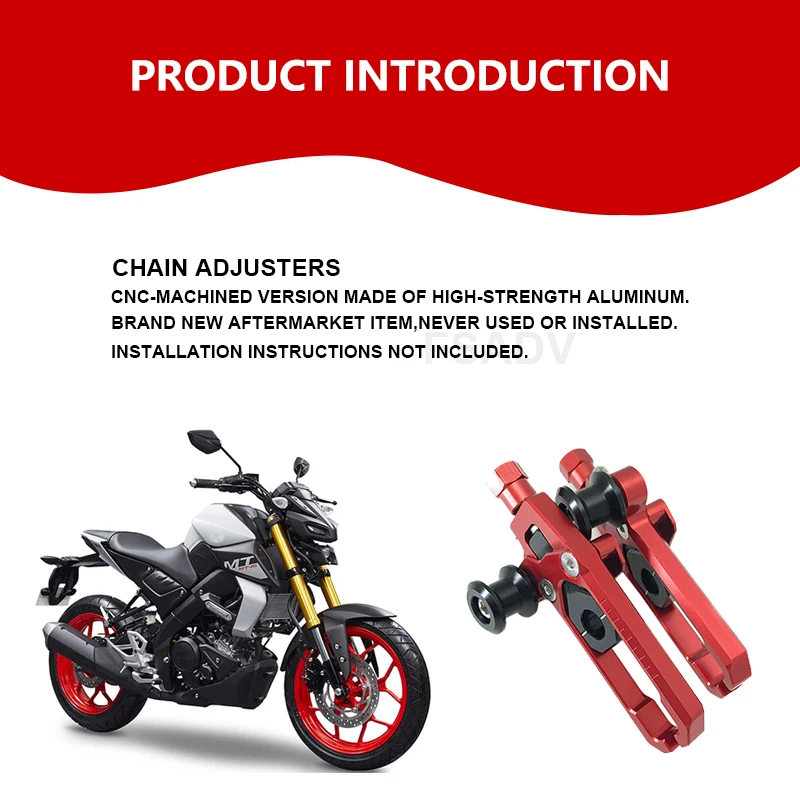 Для YAMAHA R15 V3 MT15 регуляторы цепи натяжители Catena с катушкой поворотного рычага