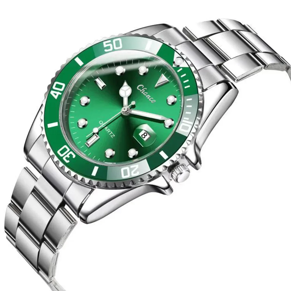 

Men's Watch Wholesale Nightlight Network Red Green Ghost Quartz Watch