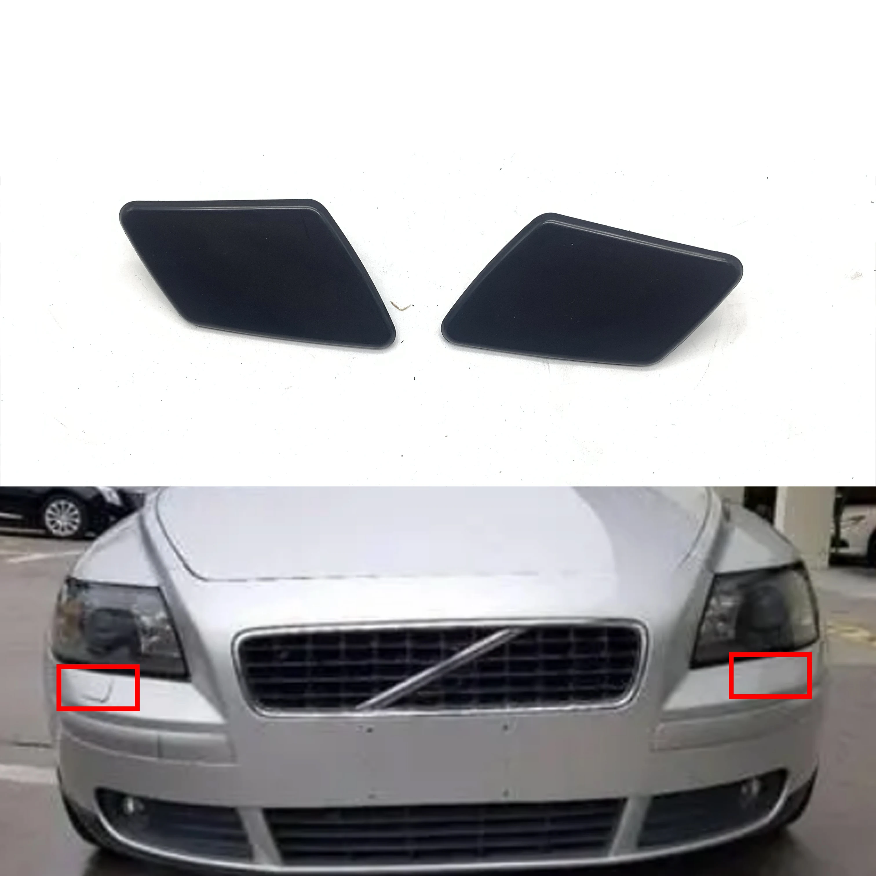 

exterior parts Bumper Cap Random Color For Volvo V50 S40 2004-