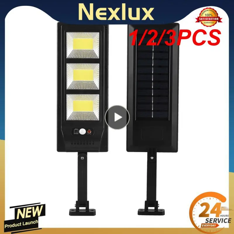 

Уличные светодиодные светильники на солнечной батарее, 3 режима, точечные светильники на солнечной батарее с дистанционным управлением, водонепроницаемые настенные лампы для сада, 1/2/3 шт.