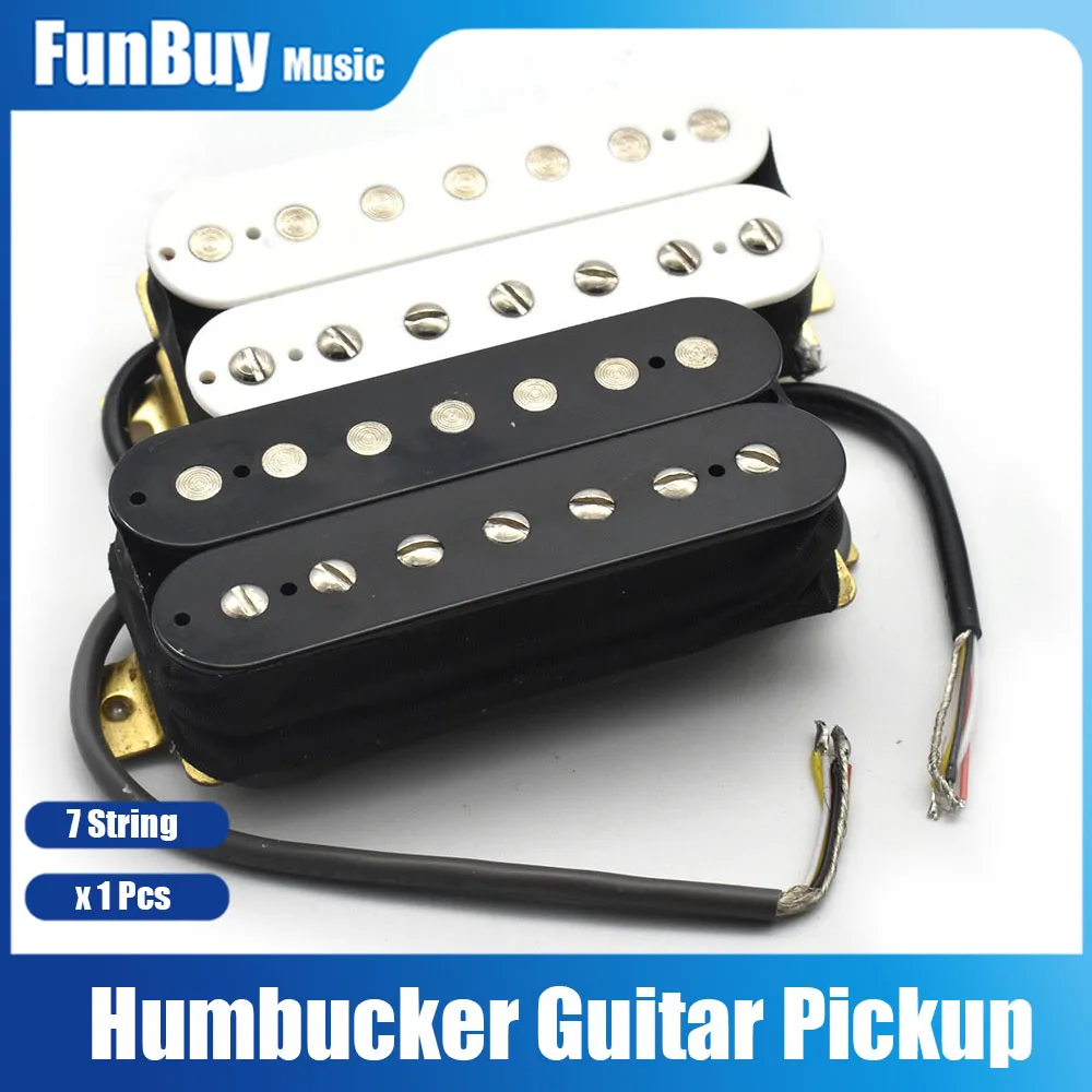 

1Pcs 7 String Open Humbucker Pickups Neck Bridge Guitar Pickups for Electric Guitar Parts