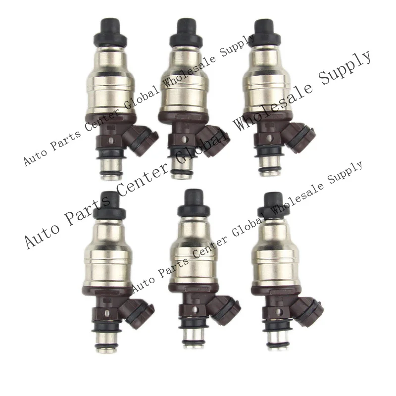 Фото Топливные форсунки Z+ для Toyota 4Runner Pickup 3VZE 3.0L V6 1989-1995 гг., 6 шт., 23250-65020 №1