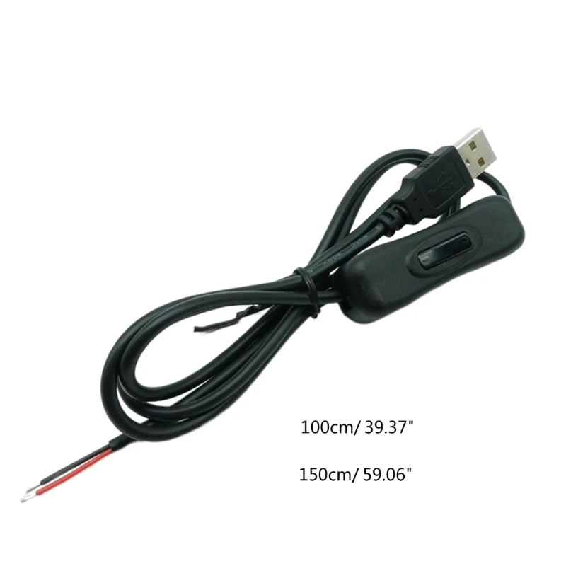 USB-кабель 5 В 2 штырька провода 1 м/1 м