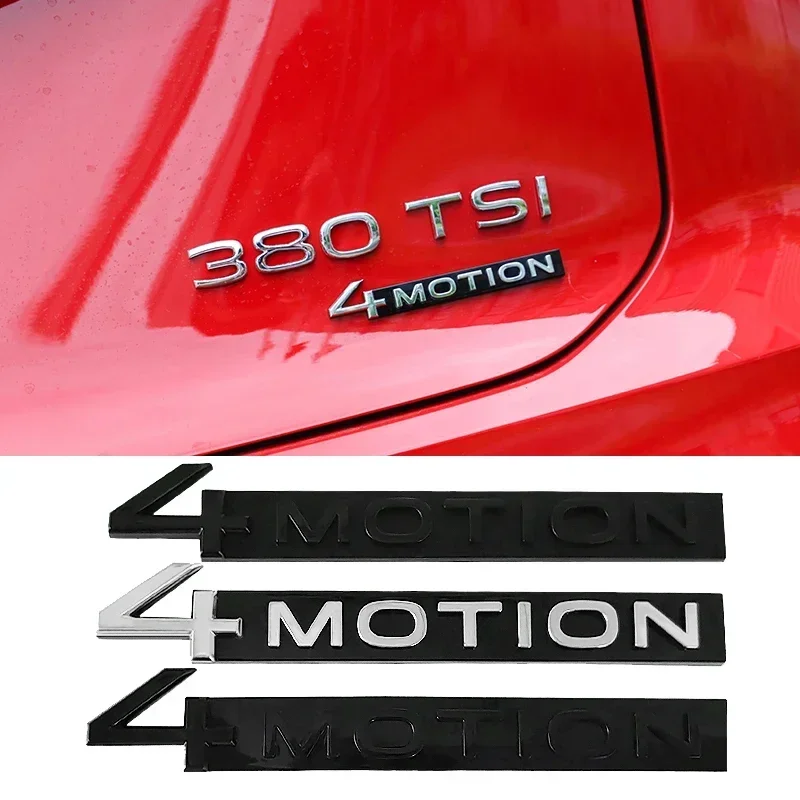 ABS значок кузова автомобиля эмблема на задний багажник наклейка для Volkswagen VW 4MOTION