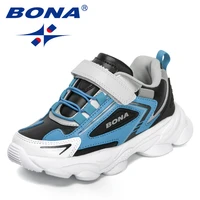 bona 2022 new designers casual sneakers kids outdoor activity supplies lightweight breathable non slip sport shoes children