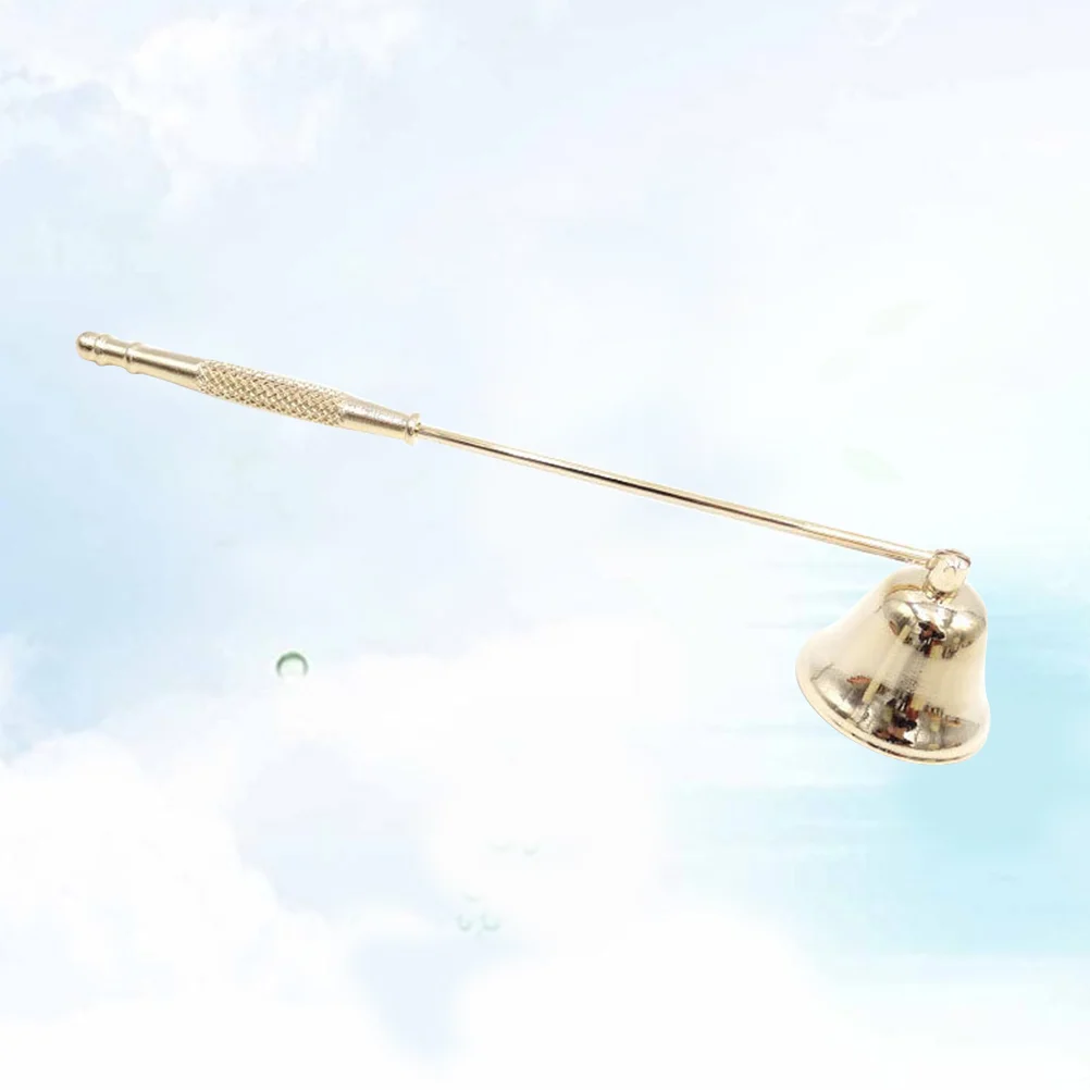 

1pc Stainless Steel Wick Trimmer Extinguisher Bell Snuffer for Tea