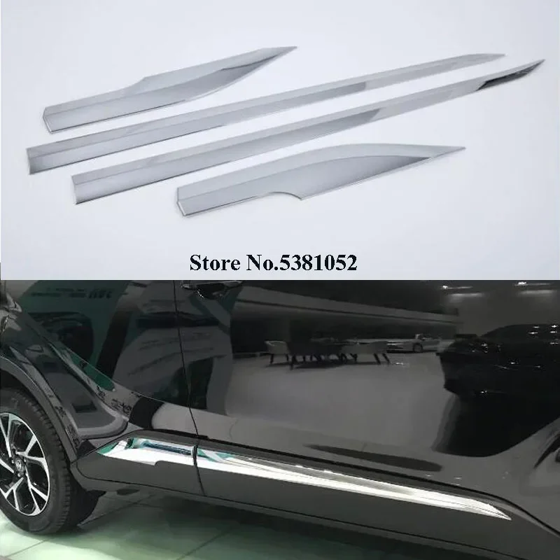 Хромированная полоса для боковой двери из АБС-пластика Toyota CHR C-HR 2021 2020 2017 2018 2019