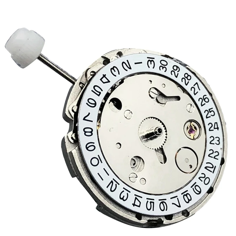 

DG2813 White Calendar Date Mechanical Automatic Movement Substitute Miyota 8215 821A Movement
