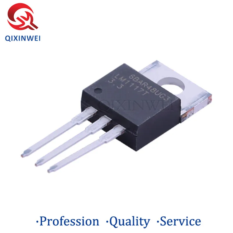 

10PCS LM1117T-3.3 LM1117-3.3 LM1117T 3.3V LM1117 TO-220 LM1117T-5.0 LM1117T-5 LM1117-5.0 LM1117T-ADJ LM1117-ADJ